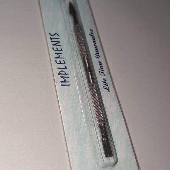 3/$20 MAYA Professional Cuticle Pusher Implement Surgical Steel Manicure Nails - Picture 4 of 9